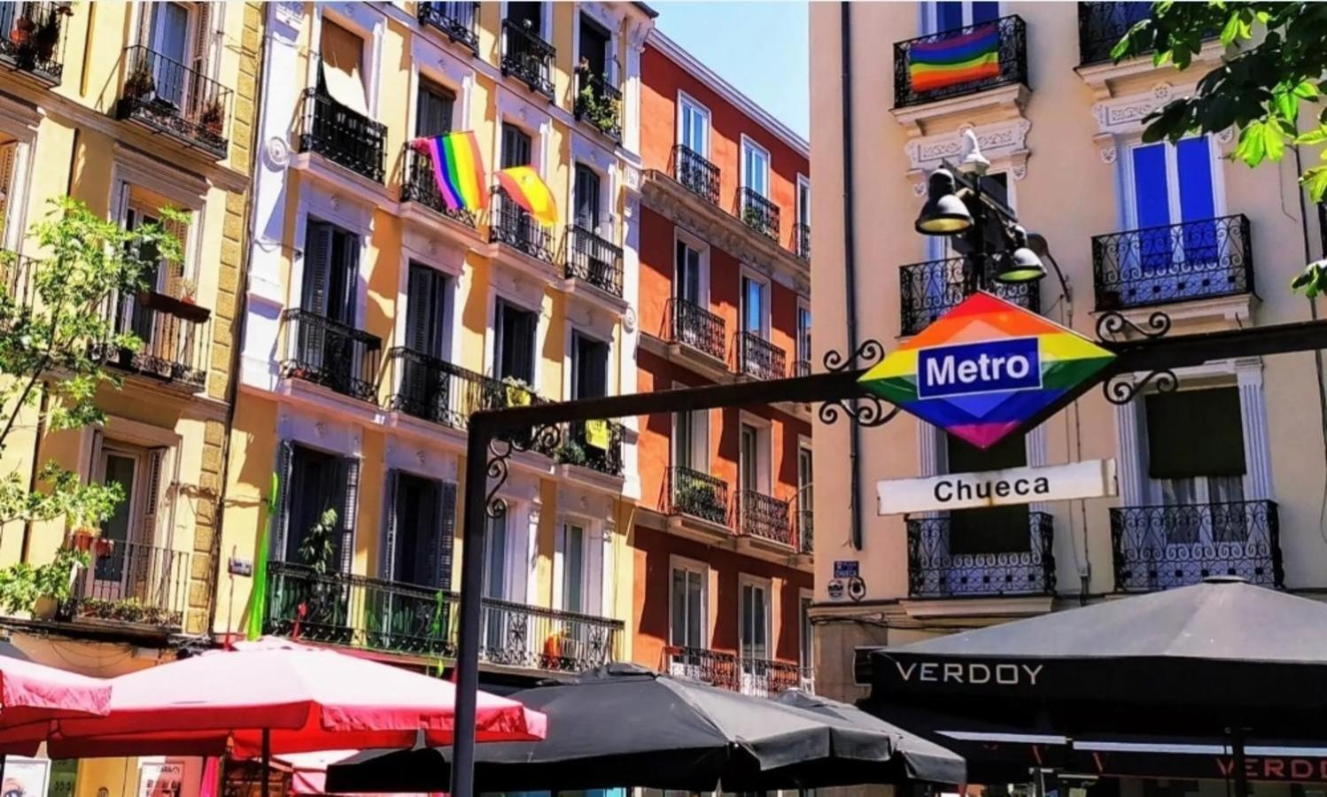 מדריד Downtown Apt 1Hab Para 3Pax En La Plaza De Chueca מראה חיצוני תמונה