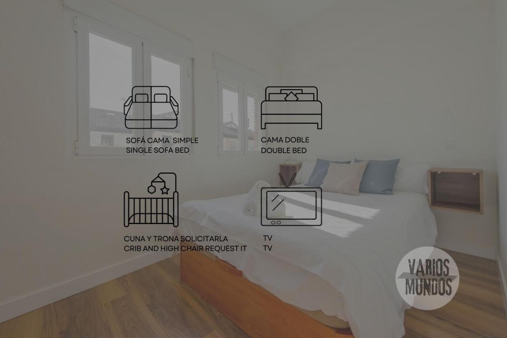 מדריד Downtown Apt 1Hab Para 3Pax En La Plaza De Chueca מראה חיצוני תמונה